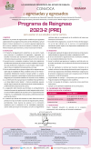 Convocatoria Programa de Reingreso 2023-2