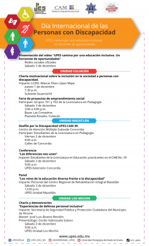 D&iacute;a internacional de las personas con discapacidad